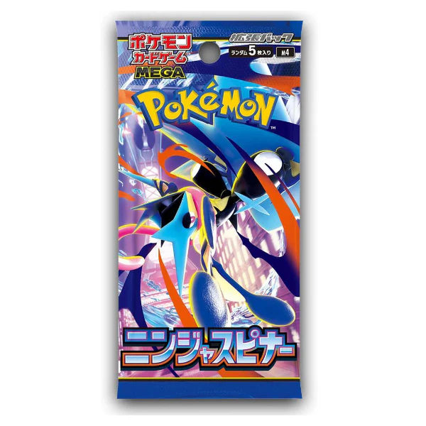 POKEMON TCG MEGA Ninja Spinner M4 Booster Box - Japanese Version (Inverell)