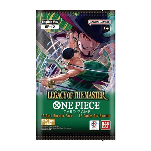 One Piece Card Game OP-12 Legacy Of The Master Single Booster Pack (Inverell)