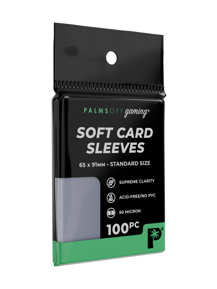 Soft Card Sleeves - Standard Size - 100pc