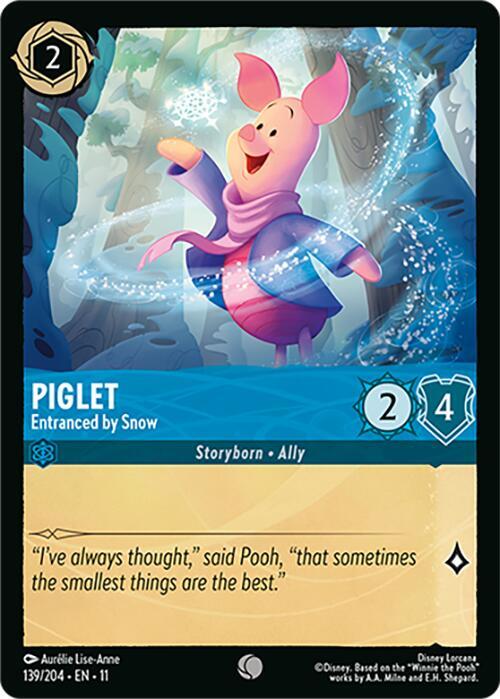 Piglet - Entranced by Snow (139/204) (Winterspell)
