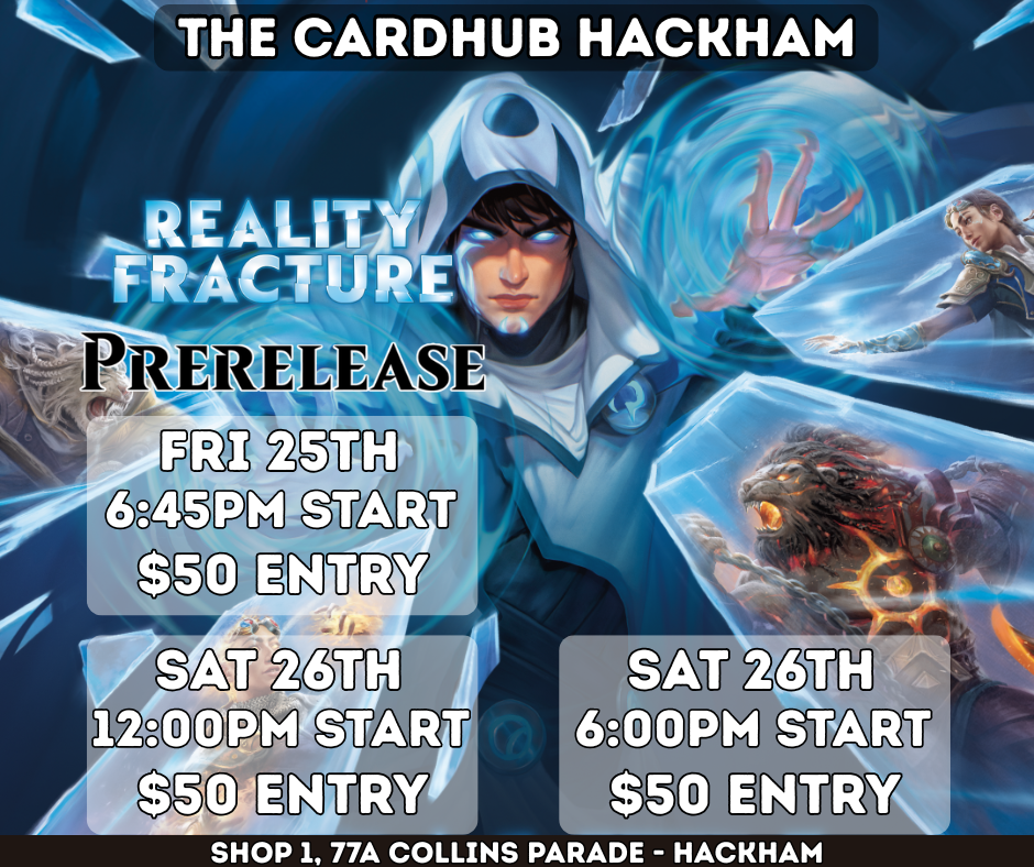 MTG - Reality Fracture Prerelease Event Ticket Hackham