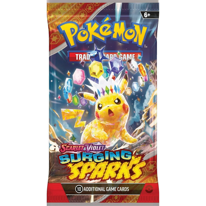 POKEMON TCG Scarlet & Violet Surging Sparks Single Booster Pack (Inverell)