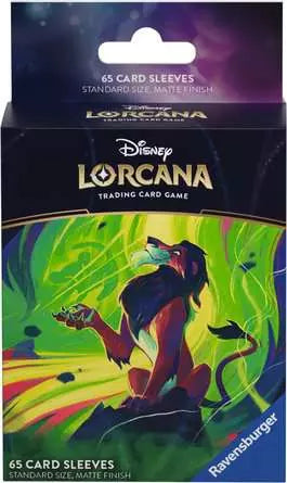 Ravensburger Disney Lorcana TCG Card Sleeve Pack – Scar