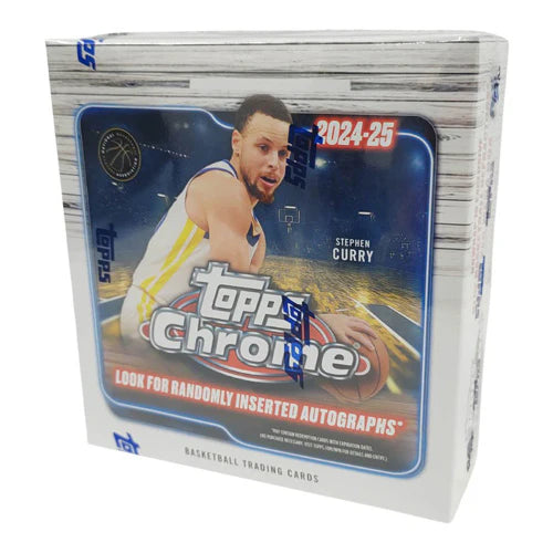 Topps 2024 2025 Chrome NBA Basketball Box