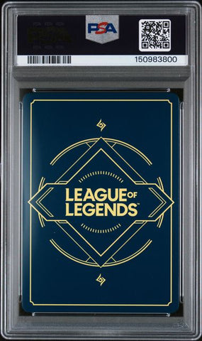 2026 RIFTBOUND: LEAGUE OF LEGENDS SFD-SPIRITFORGED #232 SETT OVERNUMBER PSA 10