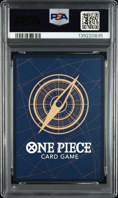2023 ONE PIECE OP02-PARAMOUNT WAR #120 UTA ALTERNATE ART PSA 10