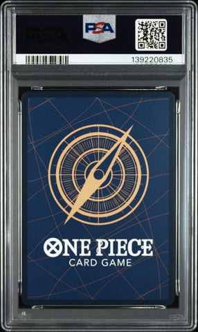 2023 ONE PIECE OP02-PARAMOUNT WAR #120 UTA ALTERNATE ART PSA 10