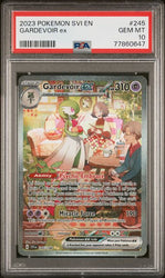 2023 POKEMON SVI EN-SCARLET & VIOLET #245 GARDEVOIR ex SPECIAL ILLUSTRATION RARE PSA 10
