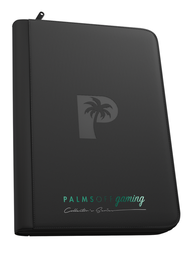 Collector's Series 9 Pocket Zip Binder - Black