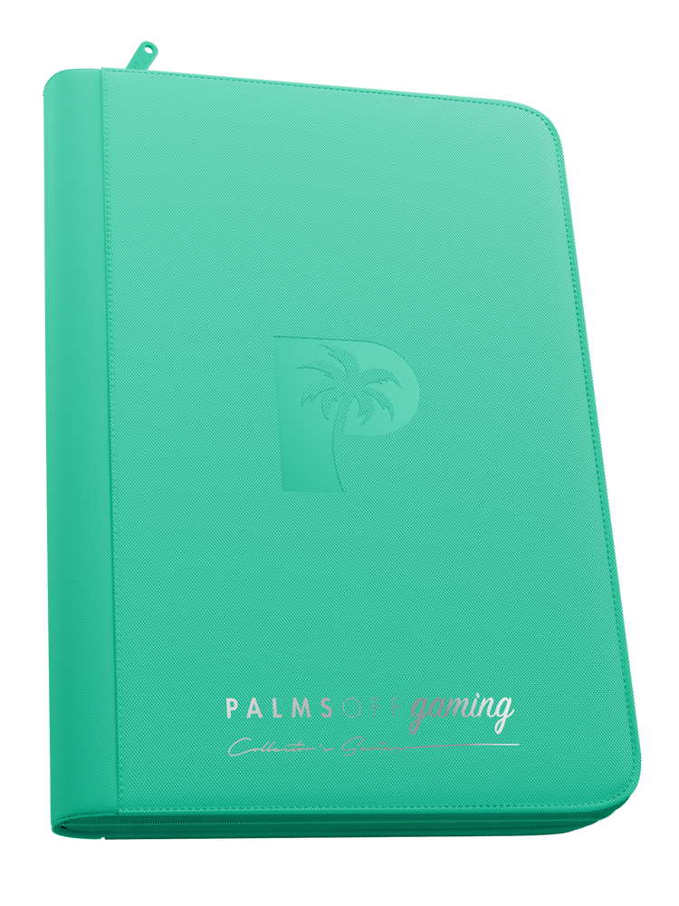Collector's Series 12 Pocket Zip Binder - Turquoise