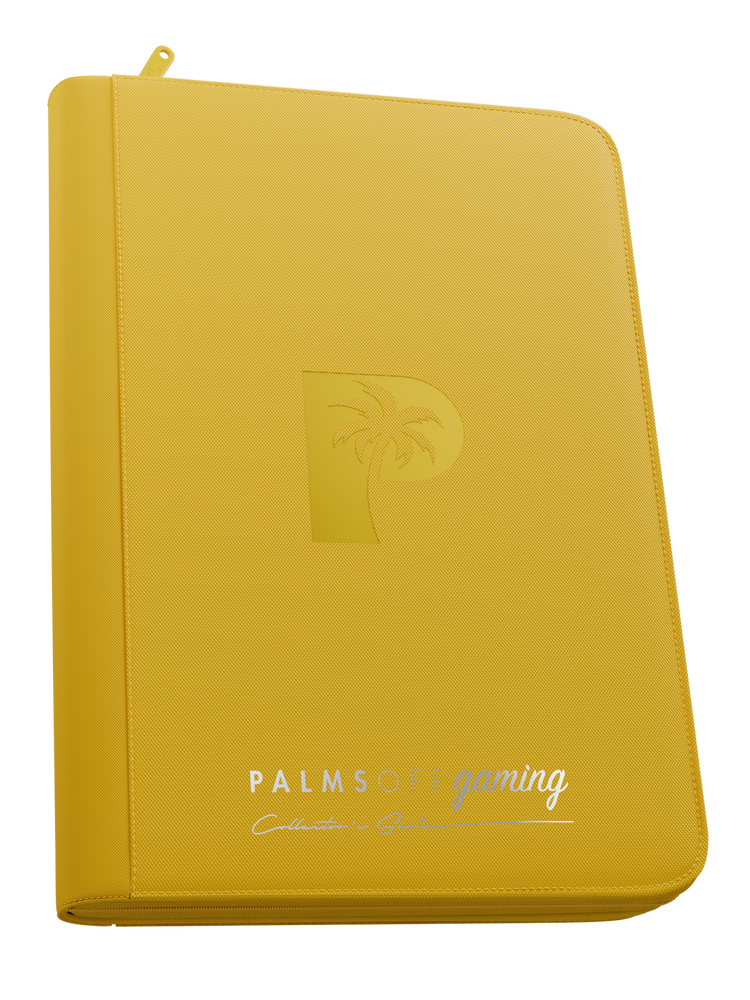Collector's Series 12 Pocket Zip Binder - Yellow
