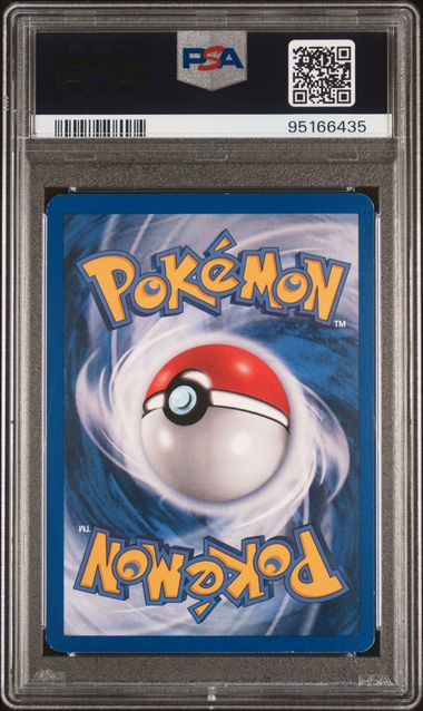 2001 POKEMON PROMO BLACK STAR #35 PICHU-REV.FOIL PROMO-POKEMON LEAGUE PSA 7
