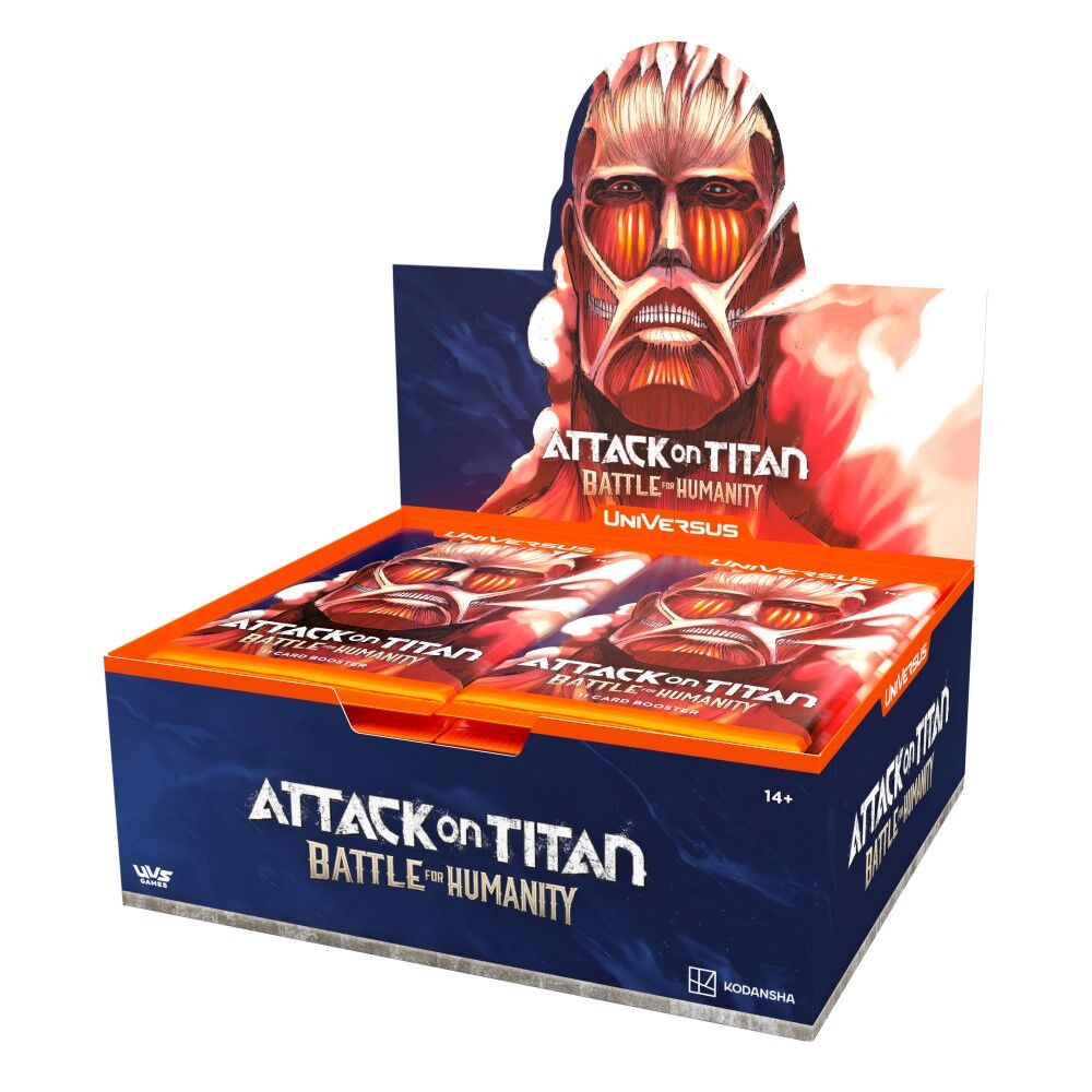 UniVersus Attack on Titan: Battle for Humanity Booster Display (Inverell)
