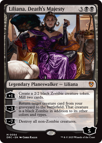 Liliana, Death's Majesty [Aetherdrift Commander]