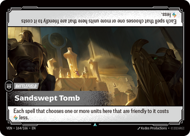 Sandswept Tomb (164/166) (Vendetta) (VEN)
