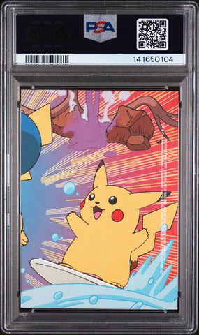 2000 TOPPS POKEMON TV ANIMATION SERIES 2 STICK-ONS #5 DITTO ANIMATION SER.2 STICK-ONS PSA 4