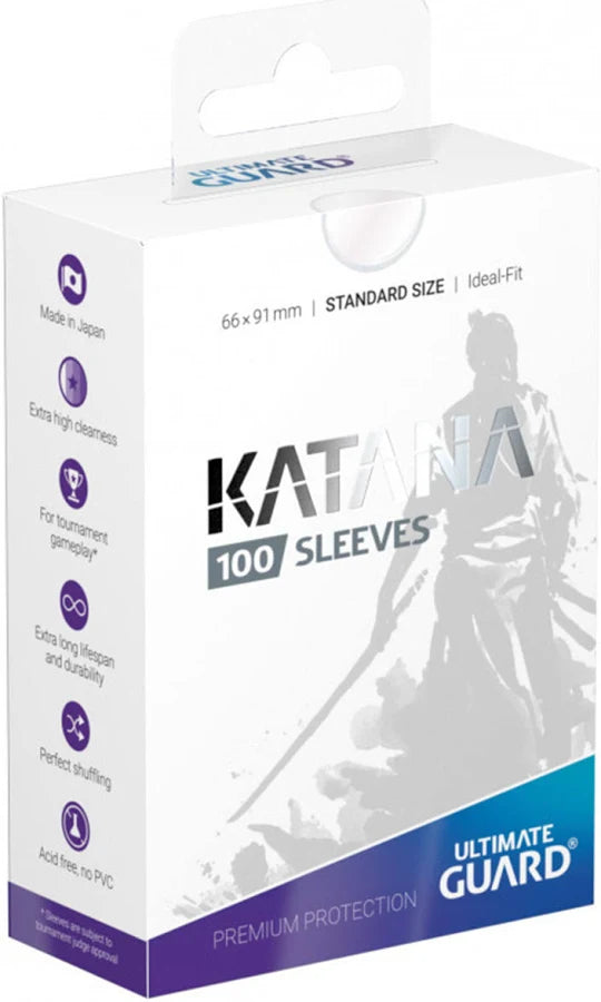 Ultimate Guard Standard Size Outer Sleeves (100) - Transparent