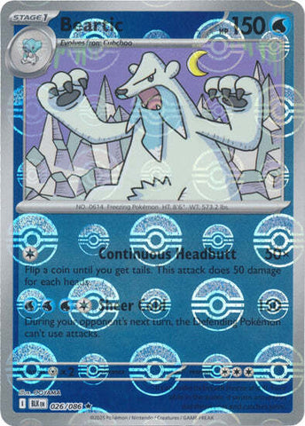Beartic 026/086 (Poke Ball Pattern)