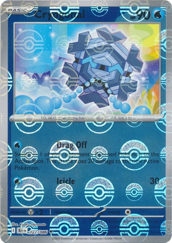Cryogonal 027/086 (Poke Ball Pattern)