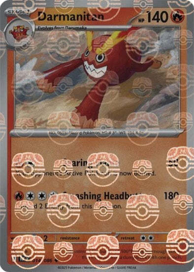 Darmanitan 014/086 (Master Ball Pattern) SV: Black Bolt
