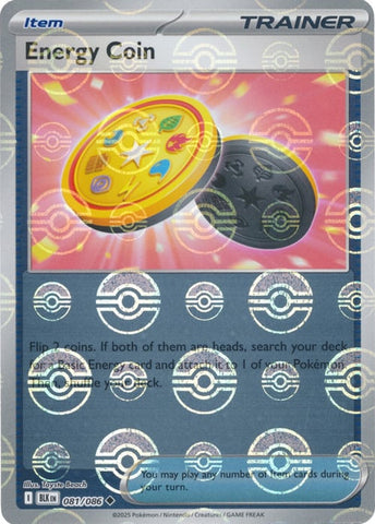 Energy Coin 081/086  (Poke Ball Pattern) SV: Black Bolt