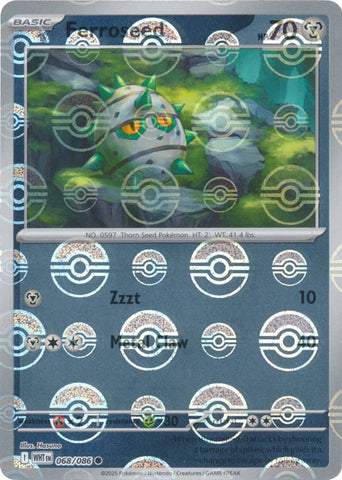 Ferroseed 068/086 (Poke Ball Pattern)