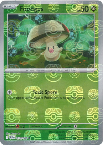 Foongus 010/086 (Master Ball Pattern) SV: Black Bolt