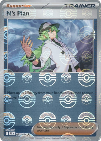N's Plan (Poke Ball Pattern) (083/086) (SV: Black Bolt)