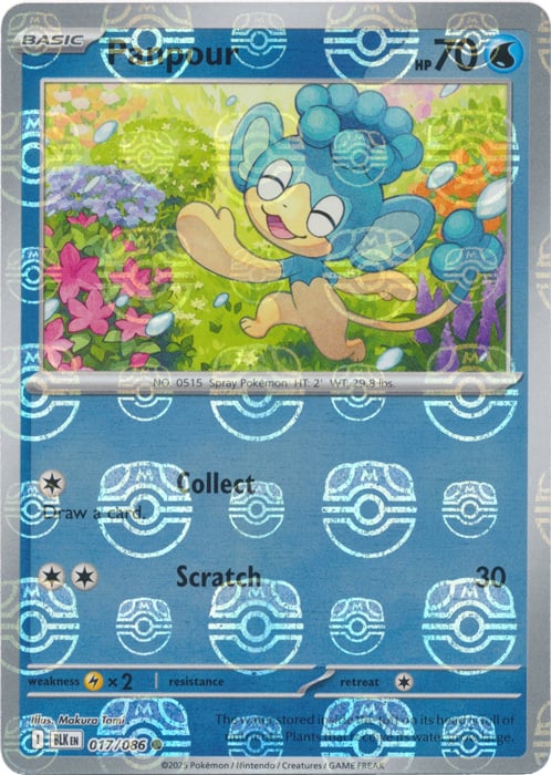 Panpour 017/086 (Master Ball Pattern) SV: Black Bolt