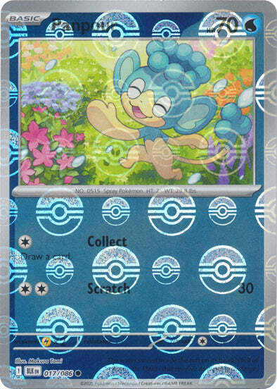 Panpour 017/086  (Poke Ball Pattern) SV: Black Bolt