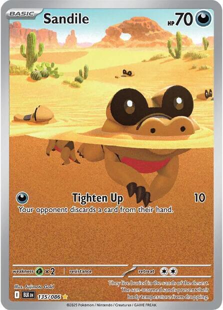 Sandile 135/086 SV: Black Bolt
