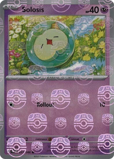 Solosis 037/086 (Master Ball Pattern) SV: Black Bolt