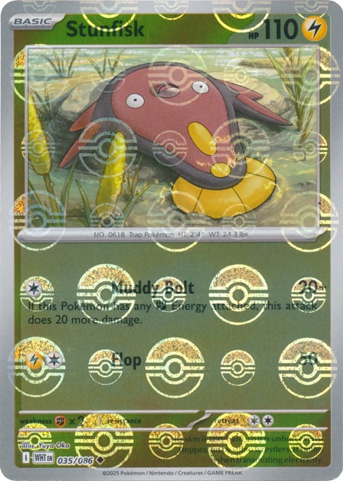 Stunfisk (035/086) (Poke Ball Pattern)