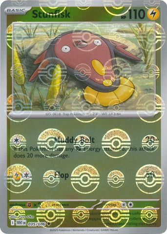 Stunfisk (035/086) (Poke Ball Pattern)