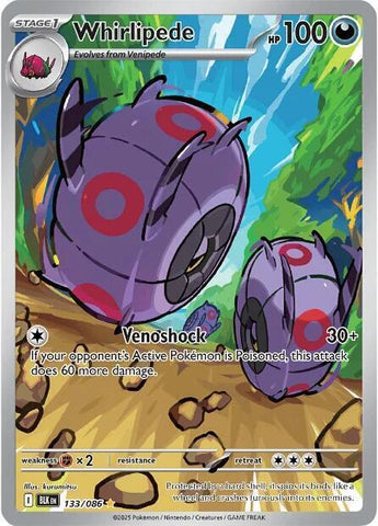 Whirlipede 133/086 SV: Black Bolt