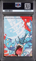 2000 TOPPS POKEMON TV ANIMATION SERIES 2 STICK-ONS #10 CHARMANDER ANIMATION SER. 2 STICK-ONS PSA 8