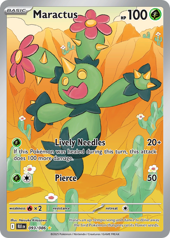 Maractus 093/086 SV: Black Bolt