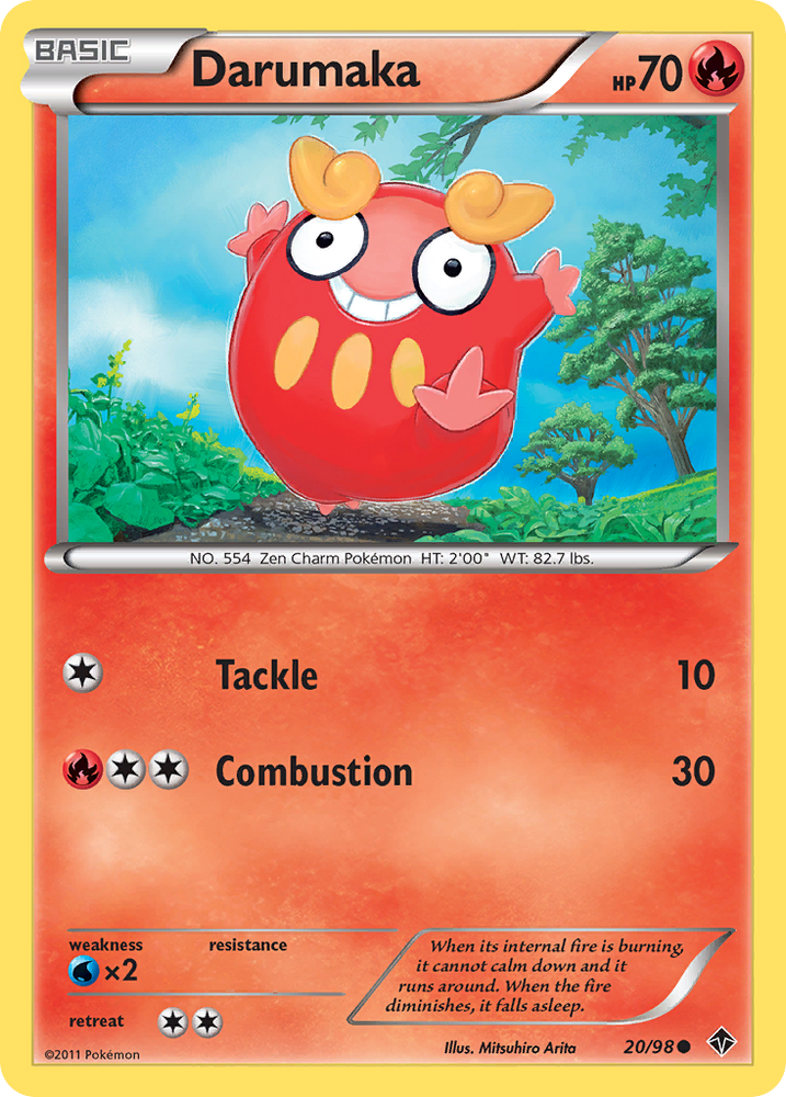 Darumaka (20/98) [Black & White: Emerging Powers]