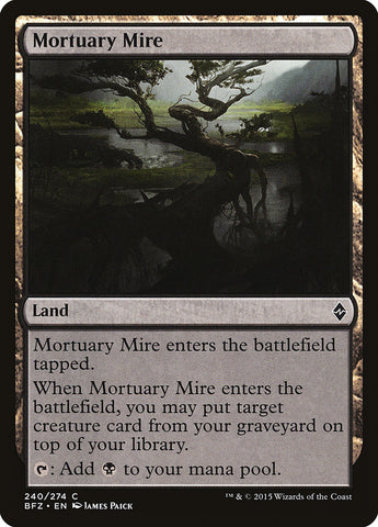 Mortuary Mire [Battle for Zendikar]