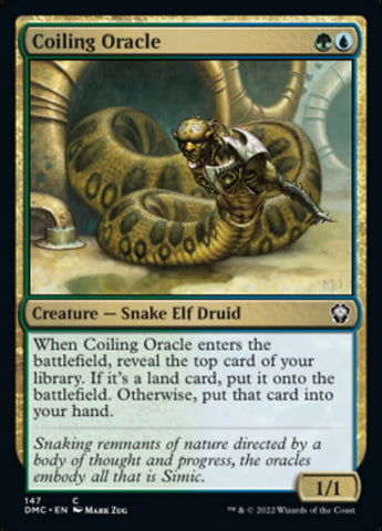 Coiling Oracle [Dominaria United Commander]