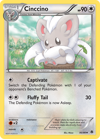 Cinccino (85/98) [Black & White: Emerging Powers]