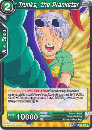 Trunks, the Prankster (DB1-044) [Dragon Brawl]