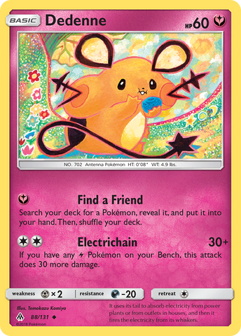 Dedenne (88/131) [Sun & Moon: Forbidden Light]