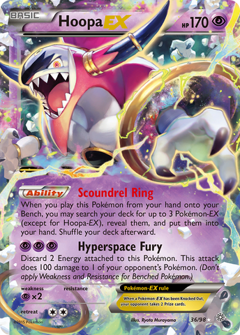 Hoopa EX (36/98) [XY: Ancient Origins]