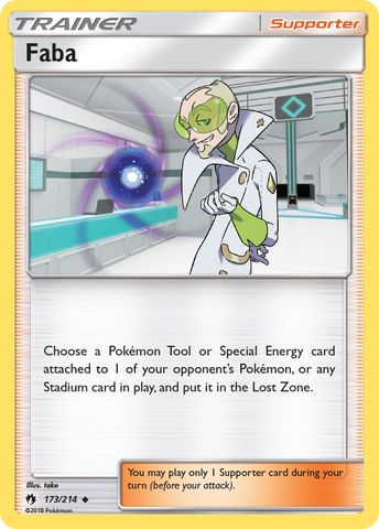 Faba (173/214) [Sun & Moon: Lost Thunder]