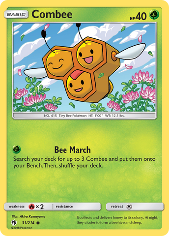 Combee (31/214) [Sun & Moon: Lost Thunder]