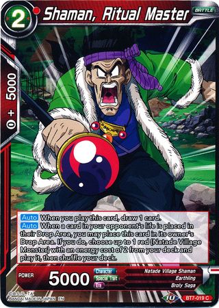 Shaman, Ritual Master (BT7-019) [Assault of the Saiyans]