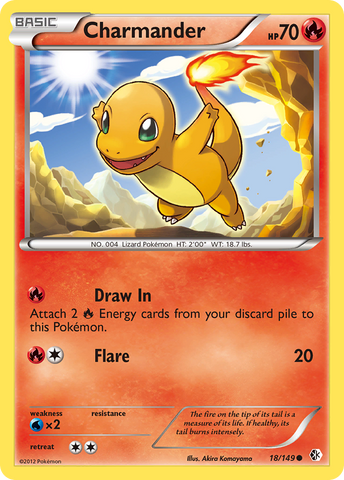 Charmander (18/149) [Black & White: Boundaries Crossed]