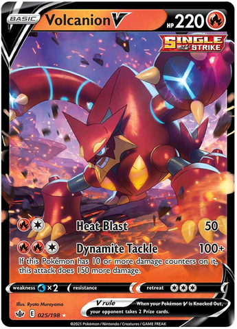 Volcanion V (025/198) [Sword & Shield: Chilling Reign]