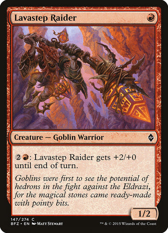 Lavastep Raider [Battle for Zendikar]